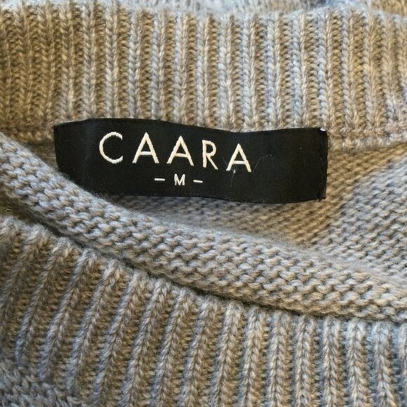 Caara Women's Zip Front Two Way Sweater Size M Long Sleeve Crew Neck Pullover - Picture 5 of 8